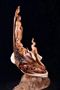 名師作品 精品崖柏 太行陳化料 大日如來